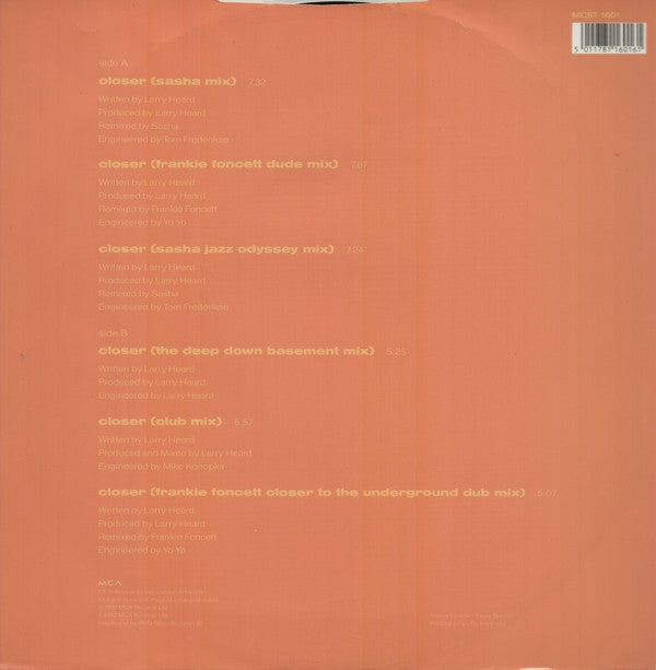 Mr. Fingers : Closer (12")