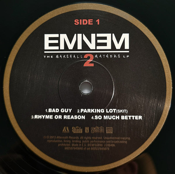 Eminem : The Marshall Mathers LP 2 (2xLP, Album, RE, Gat)