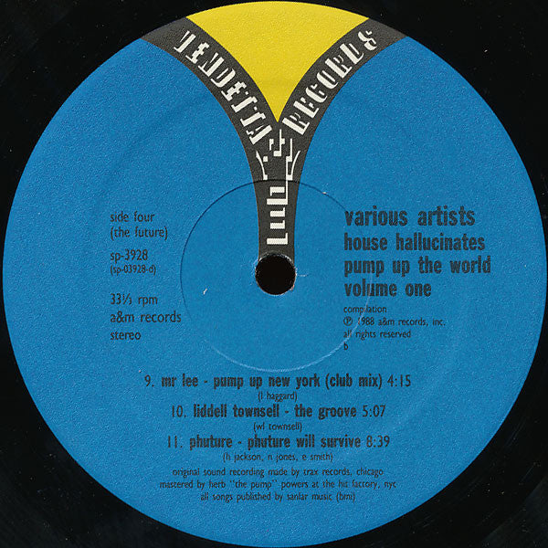 Various : House Hallucinates - Pump Up The World Volume One (2xLP)