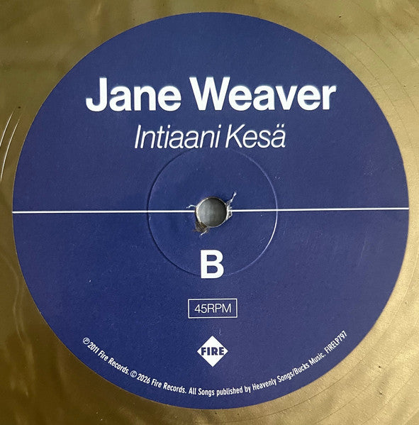 Jane Weaver : Intiaani Kesä (LP, Album, RSD, Ltd, RE, Gol)