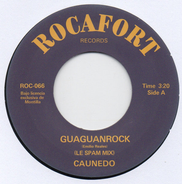 Jesus Caunedo : Guaguanrock (Le Spam Mix) / Bokolo (7", Single)