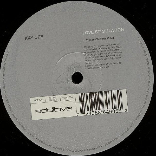 Kaycee : Escape / Love Stimulation (12")