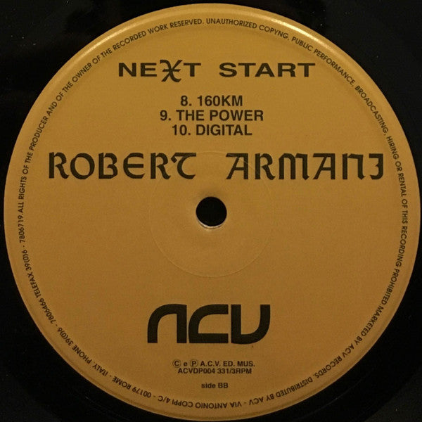 Robert Armani : Next Start (2xLP, Album)