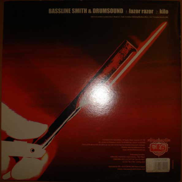 Bassline Smith & Drumsound* : Lazor Razor / Kilo (12")