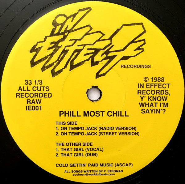 Phill Most Chill : On Tempo Jack (12", RE)