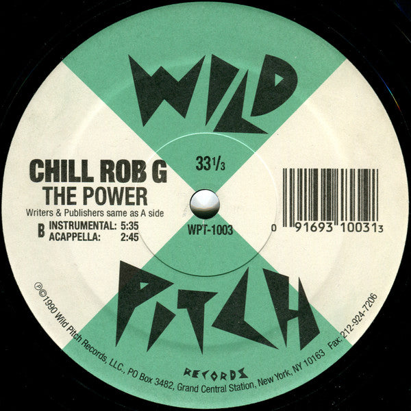 Chill Rob G : The Power (12", RE)