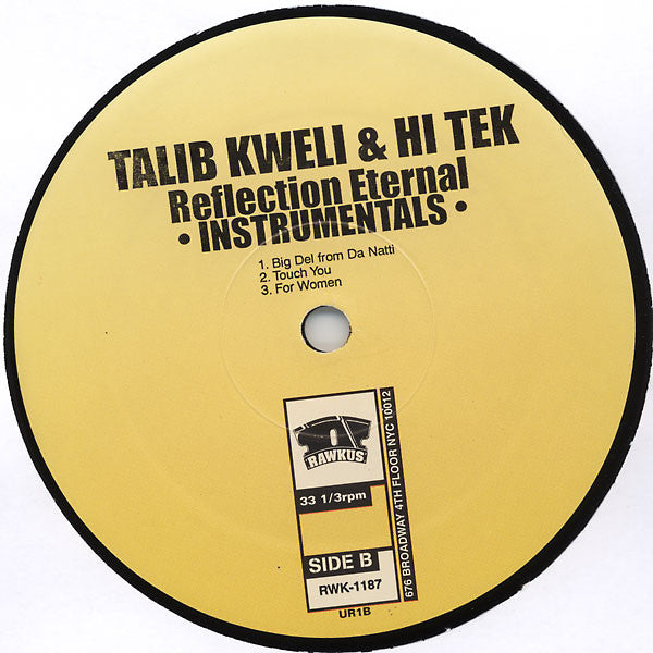 Talib Kweli & Hi Tek* : Reflection Eternal : Train Of Thought (Instrumentals) (2xLP, Album)