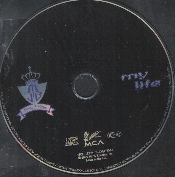 Mary J. Blige : My Life (CD, Album, RE)