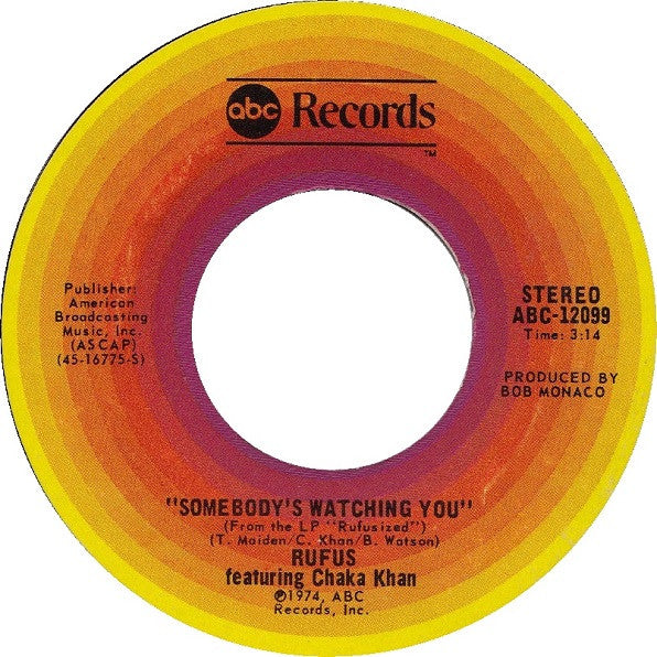 Rufus & Chaka Khan : Please Pardon Me (You Remind Me Of A Friend) (7", Single, Ter)