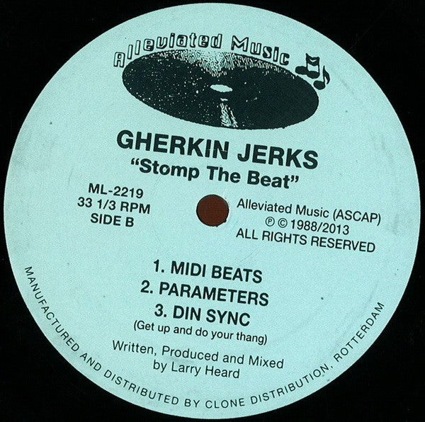 Gherkin Jerks : Stomp The Beat (12", RE)