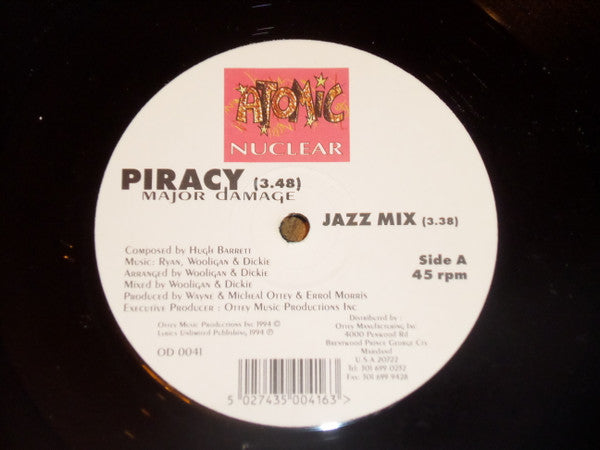 Major Damage : Piracy (12")