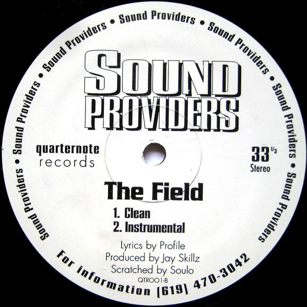 Sound Providers : Dope Transmission / The Field (12")