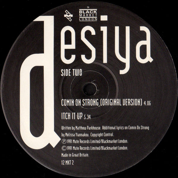 Desiya : Comin On Strong (12")