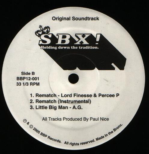 Various : SBX! Original Soundtrack EP (12", EP)