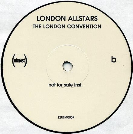 The London Allstars : The London Convention (Not For Sale Mix) (12", Promo)