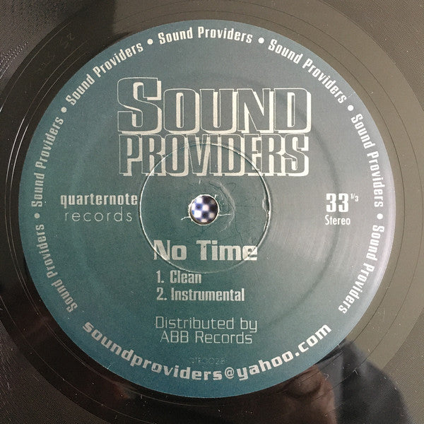 Sound Providers : Get Down / No Time (12")