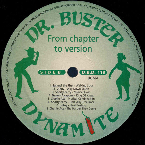 Various : From Chapter To Version - 16 Reggae DJ Classics (LP, Comp)
