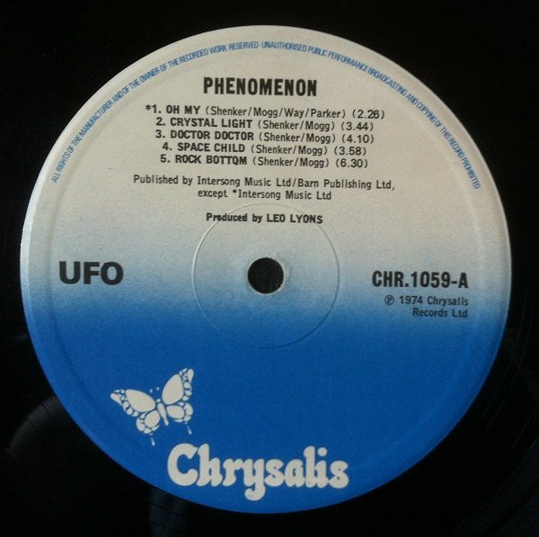 UFO (5) : Phenomenon (LP, Album, RE)