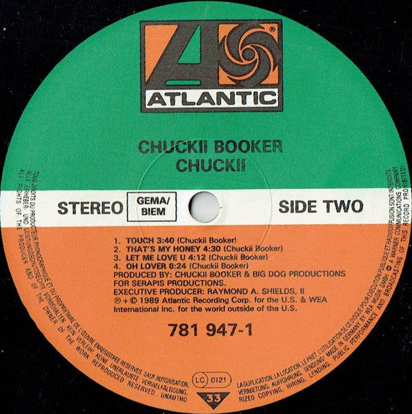 Chuckii Booker : Chuckii (LP, Album)