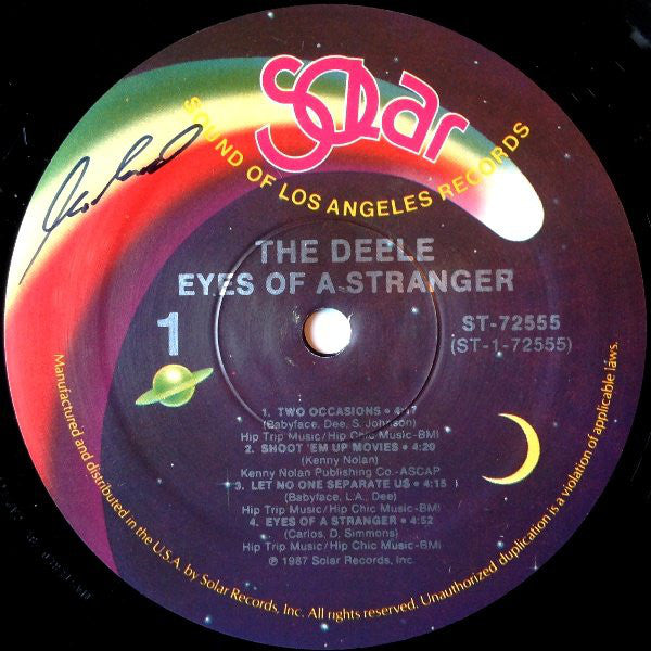 The Deele : Eyes Of A Stranger (LP, Album, All)