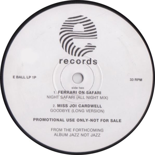 Various : Jazz Not Jazz (12", Promo)
