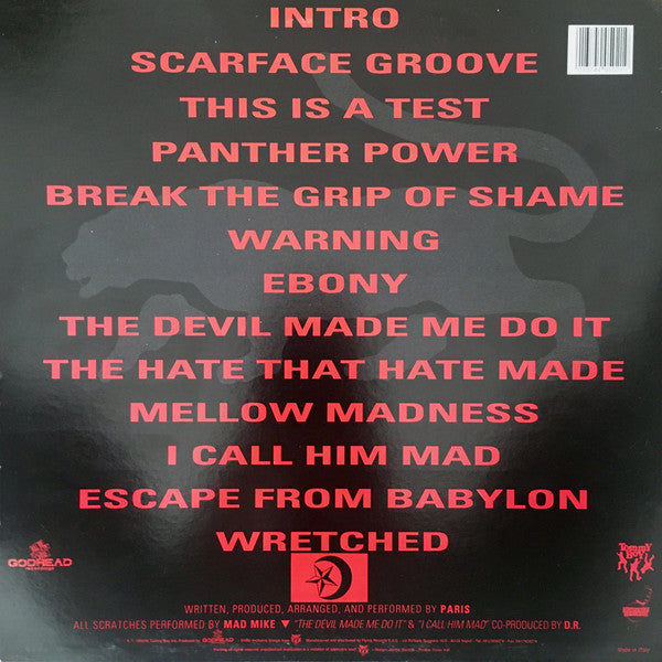 Paris (2) : The Devil Made Me Do It (LP, Album)