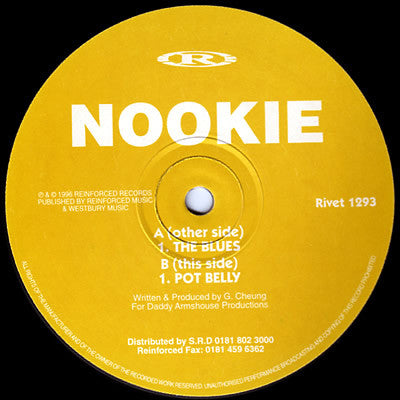 Nookie : The Blues / Pot Belly (12")
