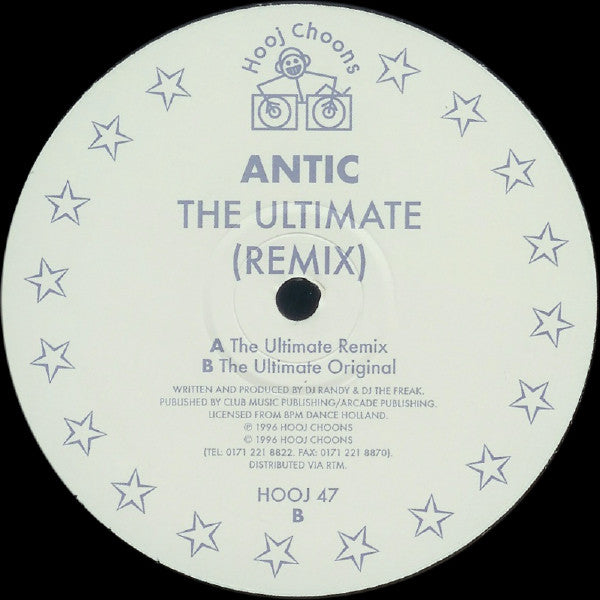 Antic : The Ultimate (Remix) (12")
