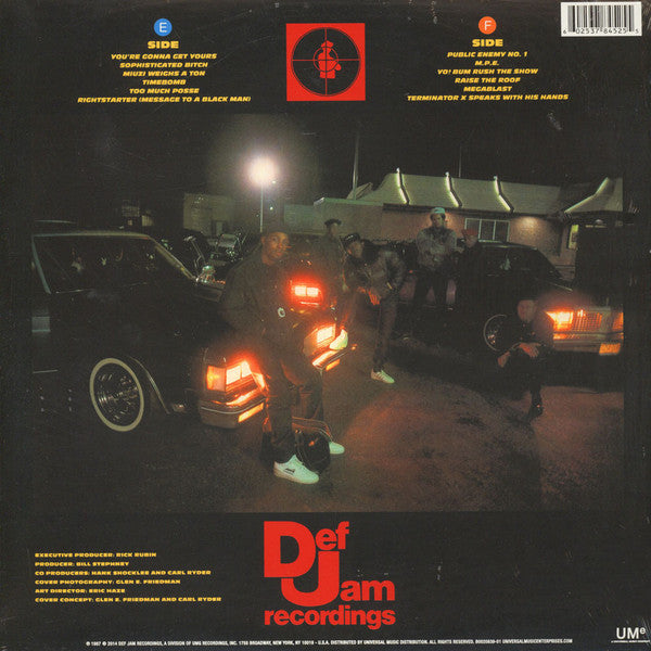 Public Enemy : Yo! Bum Rush The Show (LP, Album, RE, 180)