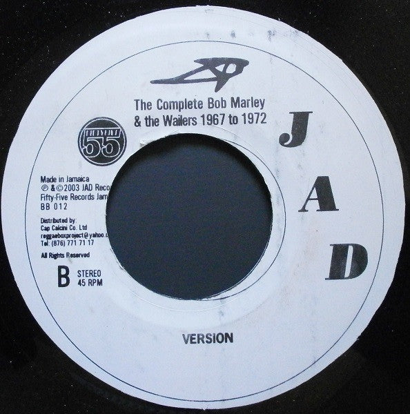 Bob Marley & The Wailers : What Goes Around Comes Around (7", Single)