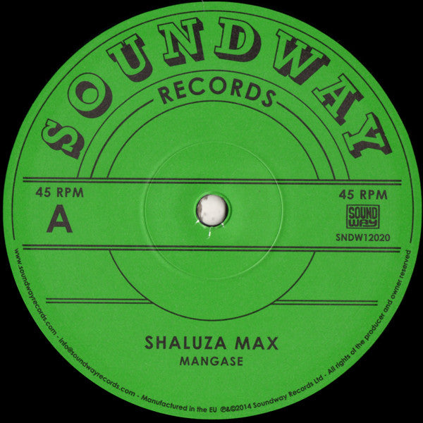 Shaluza Max / Tabu Ley Rochereau : Mangase / Hafi Deo (12")