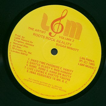 Sugar Minott : The Artist Volume 1 Sweet Stuff (LP, Comp)