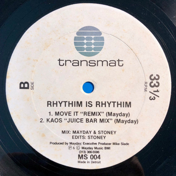 Rhythim Is Rhythim : Strings Of Life (12", Sil)