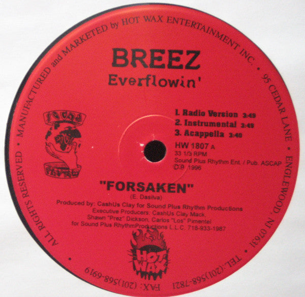 Breez Everflowin'* : Forsaken (12")