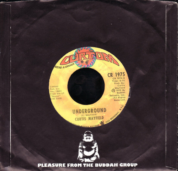 Curtis Mayfield : Freddie's Dead (Theme From Superfly) (7", Single, Ame)