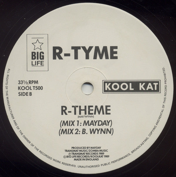 R-Tyme : Illusion / R-Theme (12")