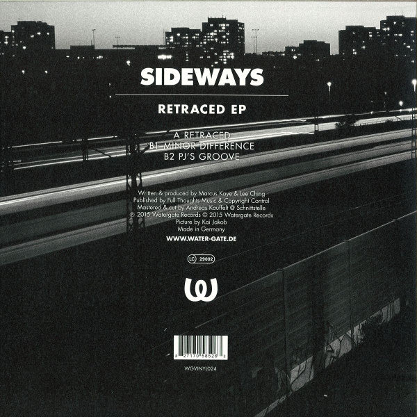 Sideways (4) : Retraced EP (12", EP)