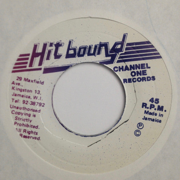 Enforcer (9) : Jah Will Guide (7", RE)