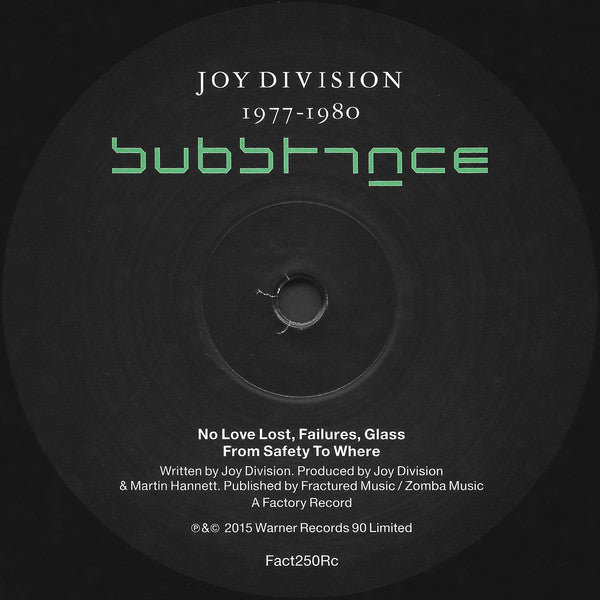 Joy Division : Substance (2xLP, Comp, RE, RM, 180)