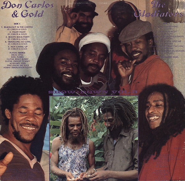 Don Carlos (2) & Gold (2) / The Gladiators : Show-Down - Vol. 3 (LP, Album)