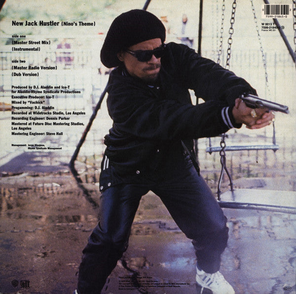 Ice-T : New Jack Hustler (Nino's Theme) (12", Single)