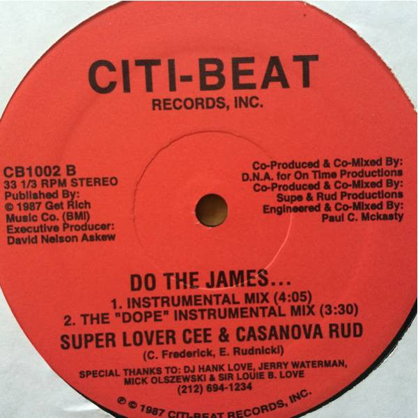 Super Lover Cee & Casanova Rud : Do The James... (12", Single)