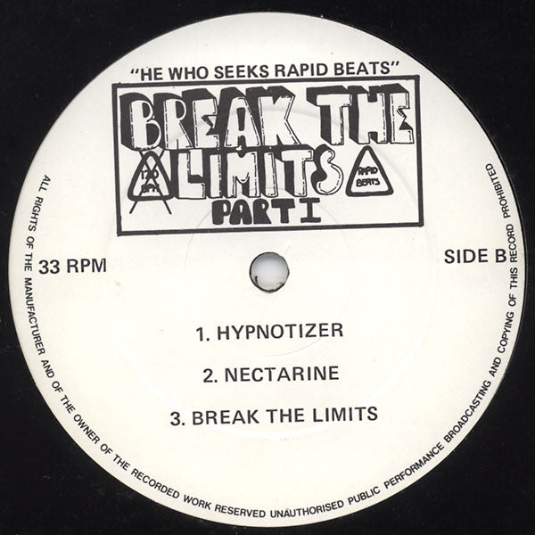 Break The Limits : Break The Limits Part I (12")