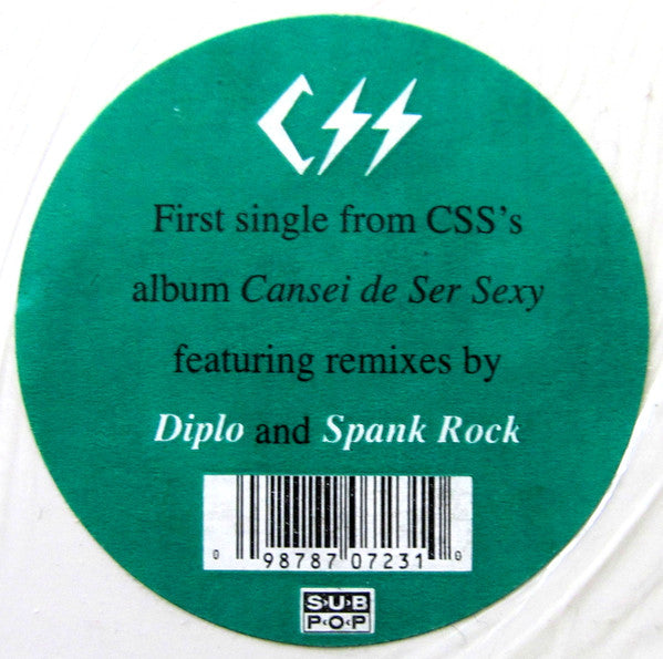 CSS : Let's Make Love And Listen To Death From Above (12", Single)