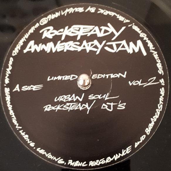 Various : Rocksteady Anniversary Jam Vol 2 (LP)