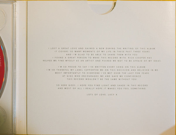 Lucy Rose : Work It Out (CD, Album, Dlx)