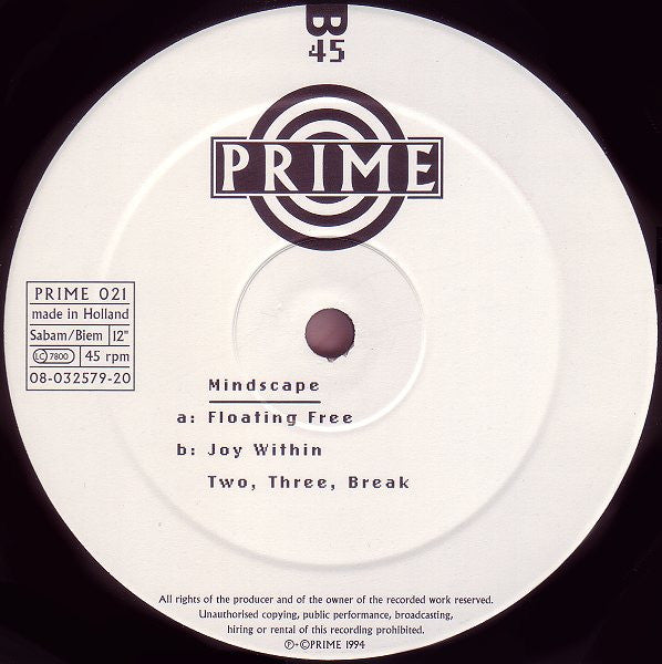 Mindscape : Floating Free (12")