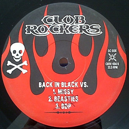 AC/DC vs. Slim Shady / Missy Elliott / Beastie Boys / Boogie Down Productions : Back In Black Vs. (12", Unofficial)