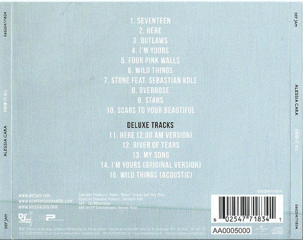 Alessia Cara : Know-It-All (CD, Album, Dlx)