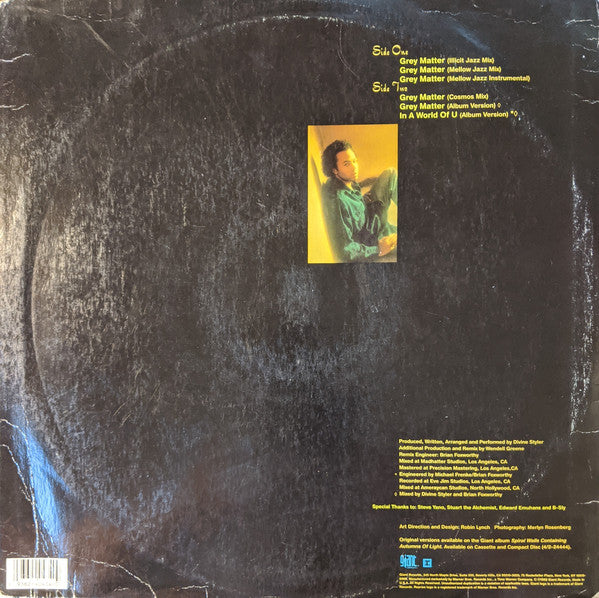 Divine Styler : Grey Matter (12", Maxi)